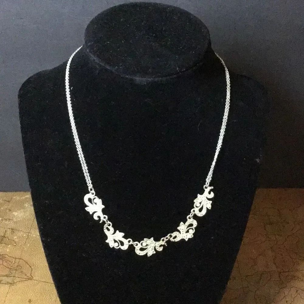 Beautiful vintage rhinestone necklace from estate sale in New Orleans